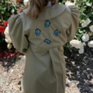 Dolly’s Beige-Embroidery Coat