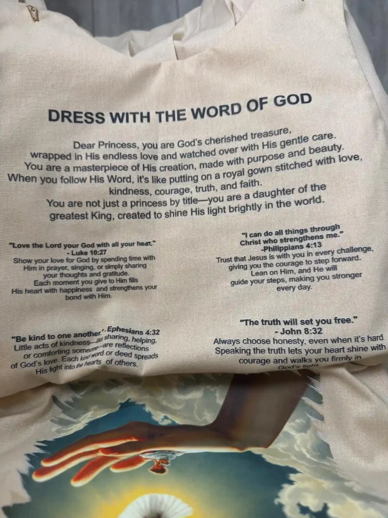 dress in the word of GOD, Verse1